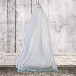 Cotton Infants Washable Ceiling Hung Mosquito Net for Baby Sleeping Plain C043 Mosquito Net-5