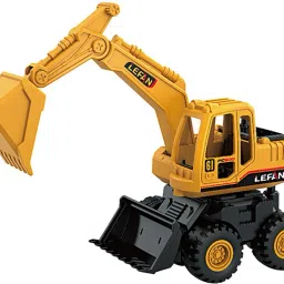 Unbreakable JCB Excavator Bulldozer Construction Vehicle Toy For 2 Year Boy Girl-15