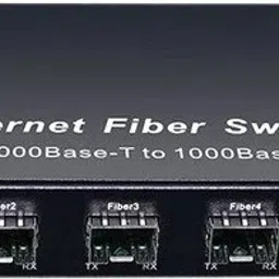 HANUTECH 6 Port Gigabit Ethernet Fiber Switch 4 SFP Fiber Port 2 RJ45 UTP Port Unmanaged 6 Ports 1000 Mbps Network Switch-18