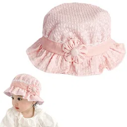 SNOWIE SOFT aby Hats for Girls, Sun Hats for Baby Toddler Girls-12