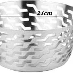 Stainless Steel Bread Basket-2