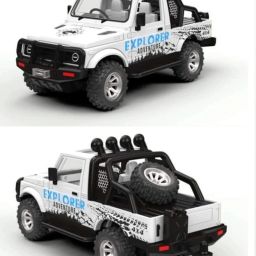 New Superb Explorer Adventure Gypsy Car Toys-image-78
