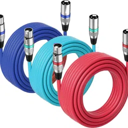 Male to female (Pack of 03, 20M) XLR CABLE-image-38