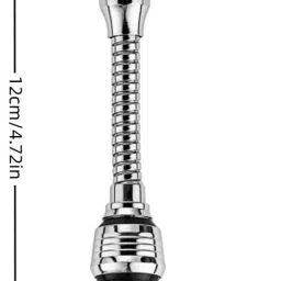 DUAL SPOUT SLIM 15cm LONG 360 FAUCET SPRAYER EXTENSION WITH JET STREAM AND SPRAY Faucet Nozzle-3