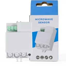Clefairy 180/360 Degree Sq Type Microwave Motion Sensor for Automatic Lighting Control Smart Kit-30