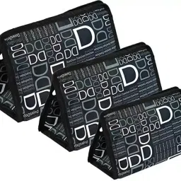 Women Black Cosmetic Bag-58