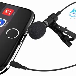 atarc Pack of 1 Mic 3.5mm /Clip Microphone for YouTube,Collar Mike,Voice Recording L1 Microphone image 3