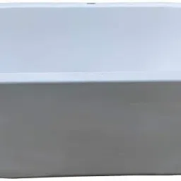 Atlantis 5.5 Feet Acrylic Oval-Shaped with Full-Round Seamless Panel - White Free-standing Bathtub-image-11
