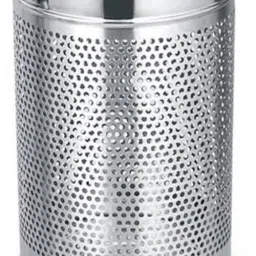 Stainless Steel Perforated Dustbin / Waste bin / Trash Bin / Garbage bin for Home & Office (12 Liter - 9 Dia X 12 Height inch) Stainless Steel Dustbin-image-24