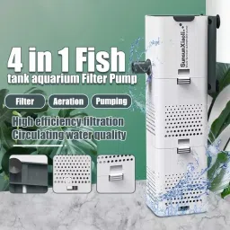 vayinato Sunsun XQP-1500F Multi-Function Submersible Pump |23W|1500L/H|H.max:1.8M Power Aquarium Filter image 2