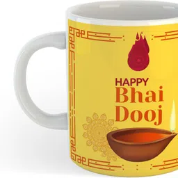 uniarawalas Special Gift For Sister Sis On Bhai Dooj (HD-D-11) Ceramic Coffee Mug-picture-3