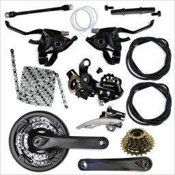 Cycle Gear Set 21 Speed 21-Speed Gear Set Multi Speed Conversion Kit for Racing Bike Wheel-image-53