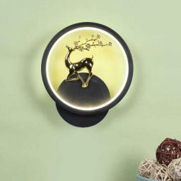 Novaia Black Iron Wall Light | Inbuilt LED | by Eliante by Jainsons Lights-picture-33