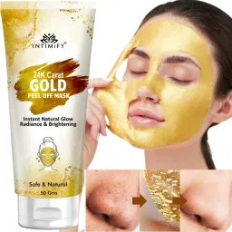 Gold Peel Off Face Mask, Removes Acne, Blackheads For Women & Men-25