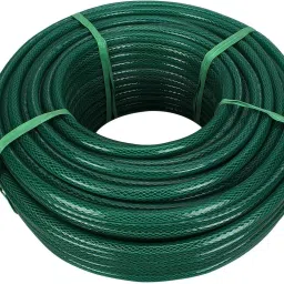 3 Layered Heavy Duty Braided Water Hose Pipe (Size : 1 Inch, Green) Easy to Connect, Garden,Car Wash, Floor Clean, Pet Bath 15Meter (48.5Feet) Heavy Duty Braided Water Hose Pipe , Light Weight Hose Pipe-picture-14