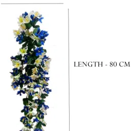 saf Blue Orchids Artificial Flower image 3