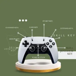 COUNTACH Retro M22 30000+ Games Stick Video Game Console with 2 Wireless Controllers 30000+ Game GB with 30000+ Game,GTA,God of War, Tekken 6, Mario Contra , Street Fighter, Retro Games image 5