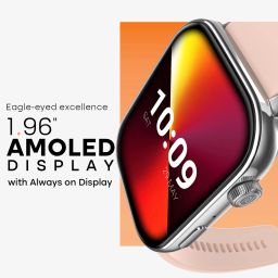 Noise Icon 4 with Stunning 1.96'' AMOLED Display, Metallic Finish, BT Calling Smartwatch image 3