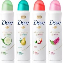 Go Fresh Deodorant Collection 250 ml x 4 pc (Big Size) Body Spray - For Women-image-75