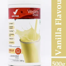 Veslim Vanilla Shake for Weight control & Management Nutrition Drink-14