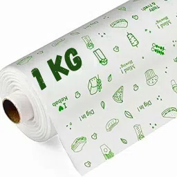 butter paper for roti | food wrapping paper | Parchment Paper (100 m) Foil Holder-20