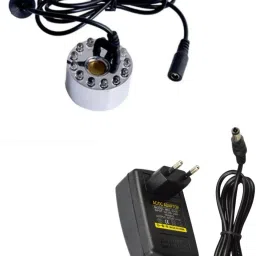 Ultrasonic 12 Led Mist Maker for Pots, Aquarium, Humidifiers, Water Fountain Fog Smoke Machine-image-35