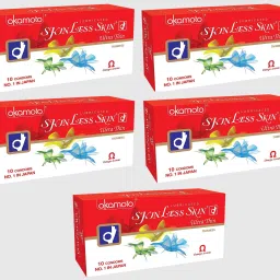 Skinless Skin Condoms - No.1 in Japan (Pack of 5, 50s) Ultrathin Condom-image-73
