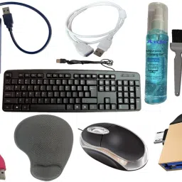 ANJO Wired Keyboard & Mouse-Wrist Pad-Hub 3.0-GelCleaner 3in1-LED-Ext. 1.5m-2in1 OTG Combo Set-17