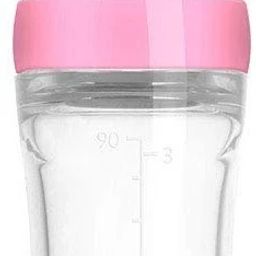 Baby Spoon Feeding Bottle Liquid Squeeze Milk Cerelac Semi Solid Food Feeder- BPA Free, 90ML, Silicone, Plastic-18