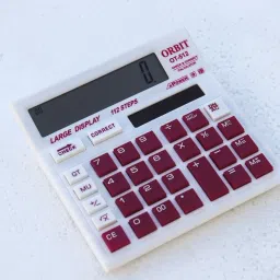 pw pencilwala Orbit OT-512 Multicolor 12-Digit (Any 1 Colour) Large LCD Display Big Sensitive Button Dual Power Desktop BasicCalculator image 2