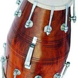 RR.musical Blue Best Shiny Color Nut & Bolts Dholak-image-29