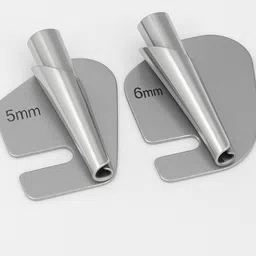 jainex JSM SS Parts Factory 5mm & 6mm Fold Binder, Hemming Folder, Low Shank Manual Sewing Machine-picture-3