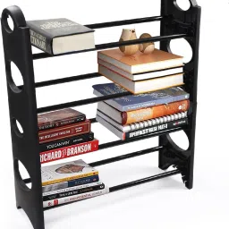 Premium Metal Stackable and Durable,Easy to Assemble Metal Open Book Shelf-image-42