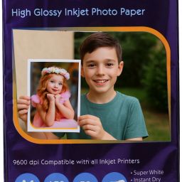 High Glossy Inkjet Photo Print Paper(50 Sheets) High Resolution 9600 DPI A4 Size 150 gsm Photo Paper-image-67