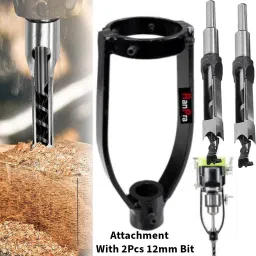 Attachment SQUARE BIT ATTACHMENT WITH 2PCS 12MM SQUARE HOLE BIT-image-52