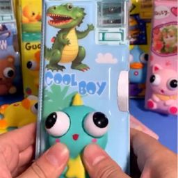 001 Dinosaur Art Plastic Pencil Box-image-84