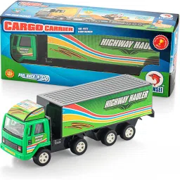 Cargo Carrier pull back and go/ No Remote/No Batteries ( Hiighway Hauler)-19