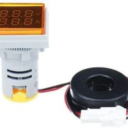 JIGO Direct AC Voltage+Current Yellow LED Display(60-500V,0-100A) Voltmeter Voltmeter-image-65