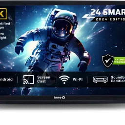 Sounbar 60 cm (24 inch) HD Ready LED Smart Android TV with 30W Front Boom Speakers | 1000+ Smart Apps | Mobile Screen Connect | Wifi | Games |-13