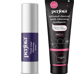 Purple Whitening Serum & Charcoal Watermelon Mint Toothpaste For Whiter Teeth-21