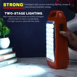 24 energy Model EN-1671, Table Top Lantern Rechargeable & Portable Home Light 8 hrs Flood Lamp Emergency Light image 5