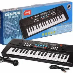 37 Keys Piano Keyboard Toy with Microphone, USB Power Cable & Sound Recording Function-image-37