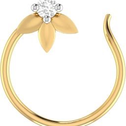 PC Jeweller The Brona 22kt Yellow Gold Nath-image-3
