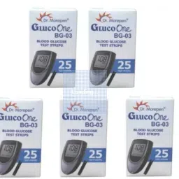 Dr. Morepen Dr.Morepen BG-03 25 Glucometer Strips ( Pack of 05 ) 25 Glucometer Strips-47