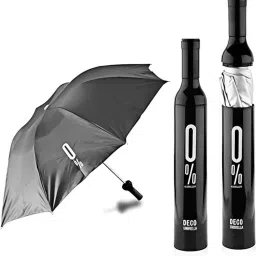 Double Layer Folding Portable Bottle Umbrella With Cover Umbrella-21