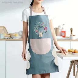 Polyester Home Use Apron - Free Size-10