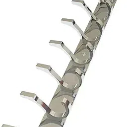 Pack of 1 Stainless Steel SC-Premium Dual Edge -8 PIN Cloth Hanger Door Hanger-image-96