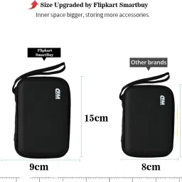 flipkart smartbuy Pouch for Seagate, Toshiba, WD, Sony, Transcend, Lenovo, ADATA, HP & Hitachi 2.5 inch External Hard Disks Protective External Hard Disk image 5