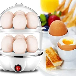arkcord Egg Boiler Cooking, Boiling Double Layer Egg Boiler Cooker & Double layar 14 egg boiar [multicolor] Egg Cooker image 2