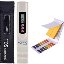 Digital LCD TDS Meter for RO Water Filter with pH Test Indicator Litmus pH Paper Digital TDS Meter-0